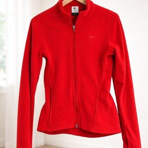 Nike Women's Bold Red Utility Jacket